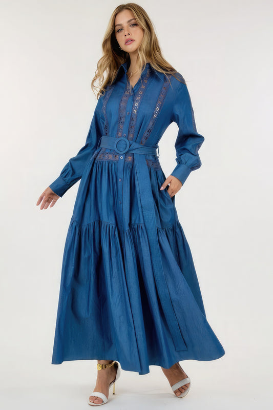 Long Sleeve Maxi Dress - Body By J'ne