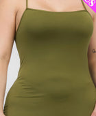 Plus Size Crisscross Back Split Thigh Maxi Dress - Body By J'ne