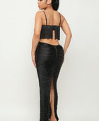 Lux Fringe Maxi Dress - Body By J'ne