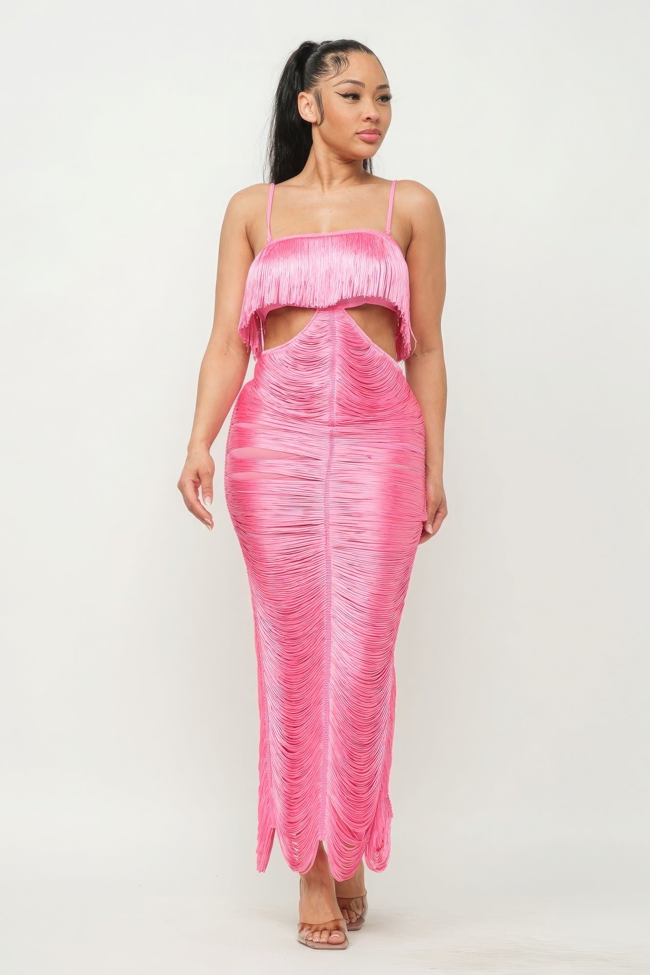 Lux Fringe Maxi Dress - Body By J'ne