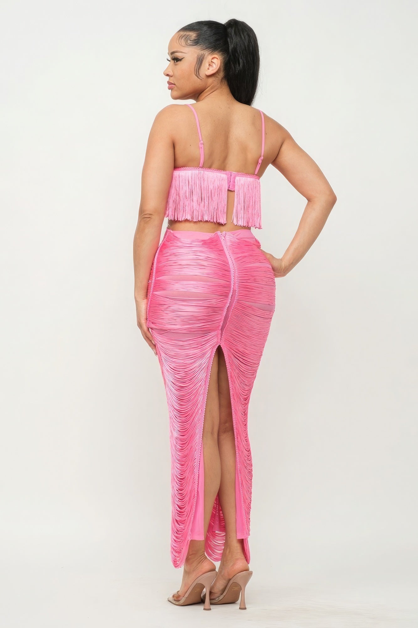 Lux Fringe Maxi Dress - Body By J'ne