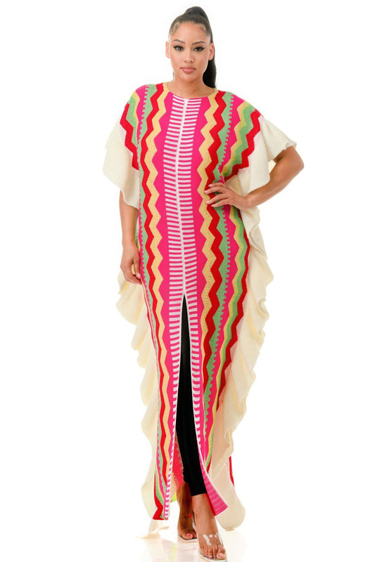 Thick Knit Tribal Dress - Body By J'ne