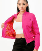 Casual Zip Up Biker Moto Jacket - Body By J'ne