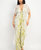 Crocheted Open-front Fringe Kimono - Body By J'ne