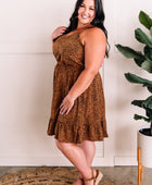 Leopard Print Dress In Copper Harbor 11.22 - Body By J'ne