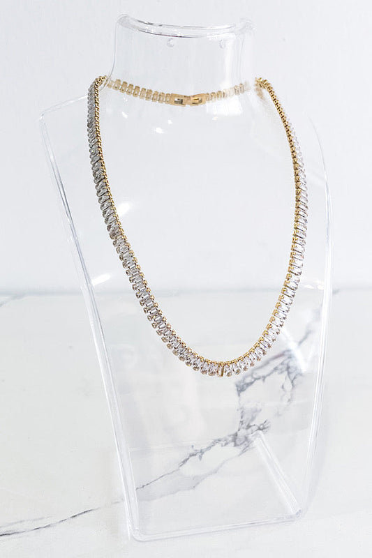 Natural Elements Pave Diamond Necklace - Body By J'ne