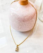 Natural Elements Tiny Teddy Gold Necklace - Body By J'ne