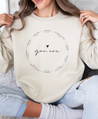 YOU ARE POSITIVE VIBES SWEATSHIRT - Body By J'ne