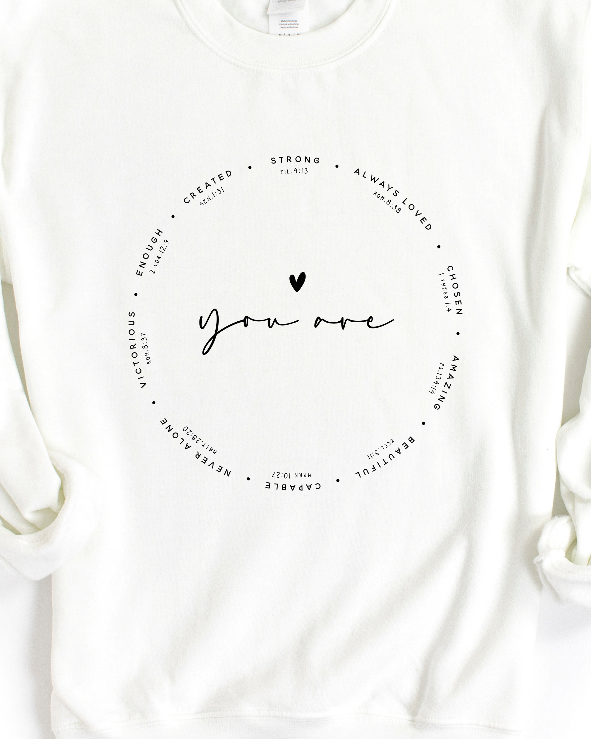 YOU ARE POSITIVE VIBES SWEATSHIRT - Body By J'ne