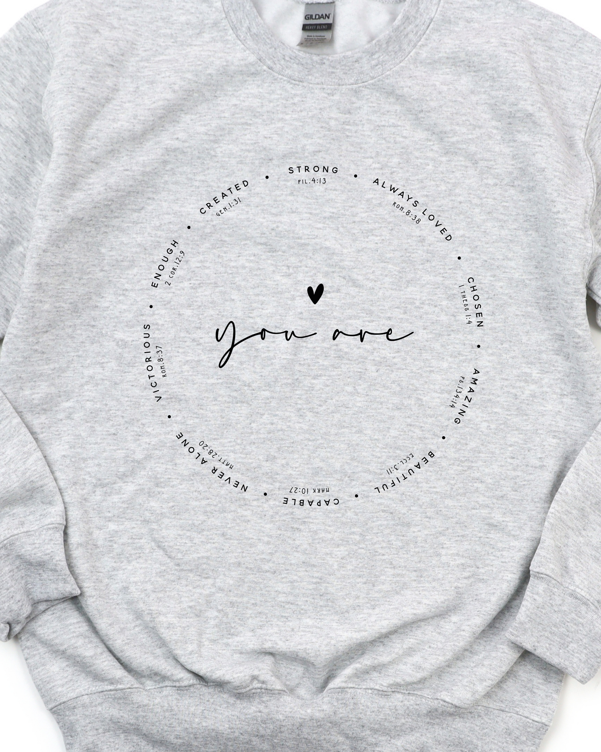 YOU ARE POSITIVE VIBES SWEATSHIRT - Body By J'ne