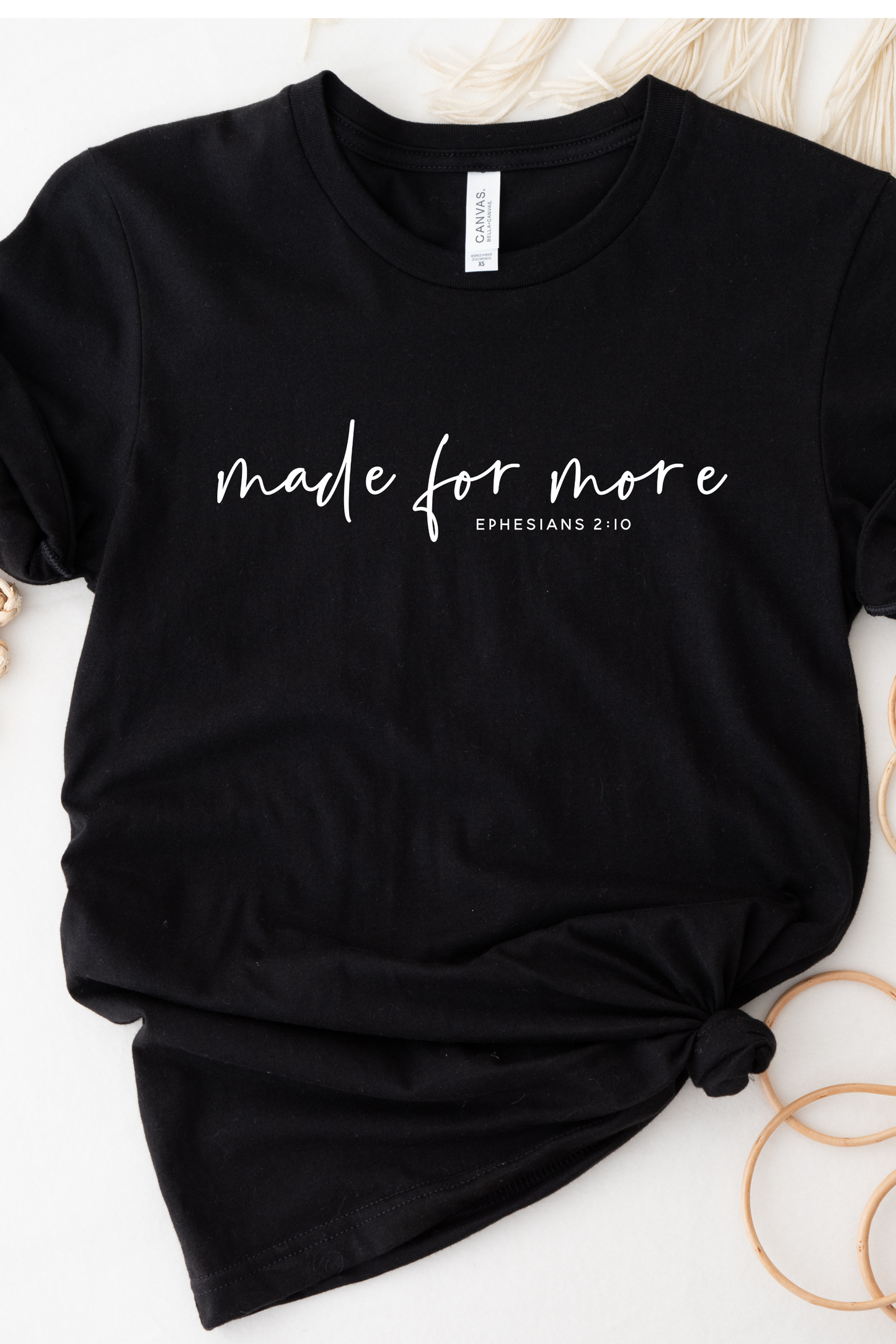 MADE FOR MORE TEE(BELLA CANVAS) - Body By J'ne