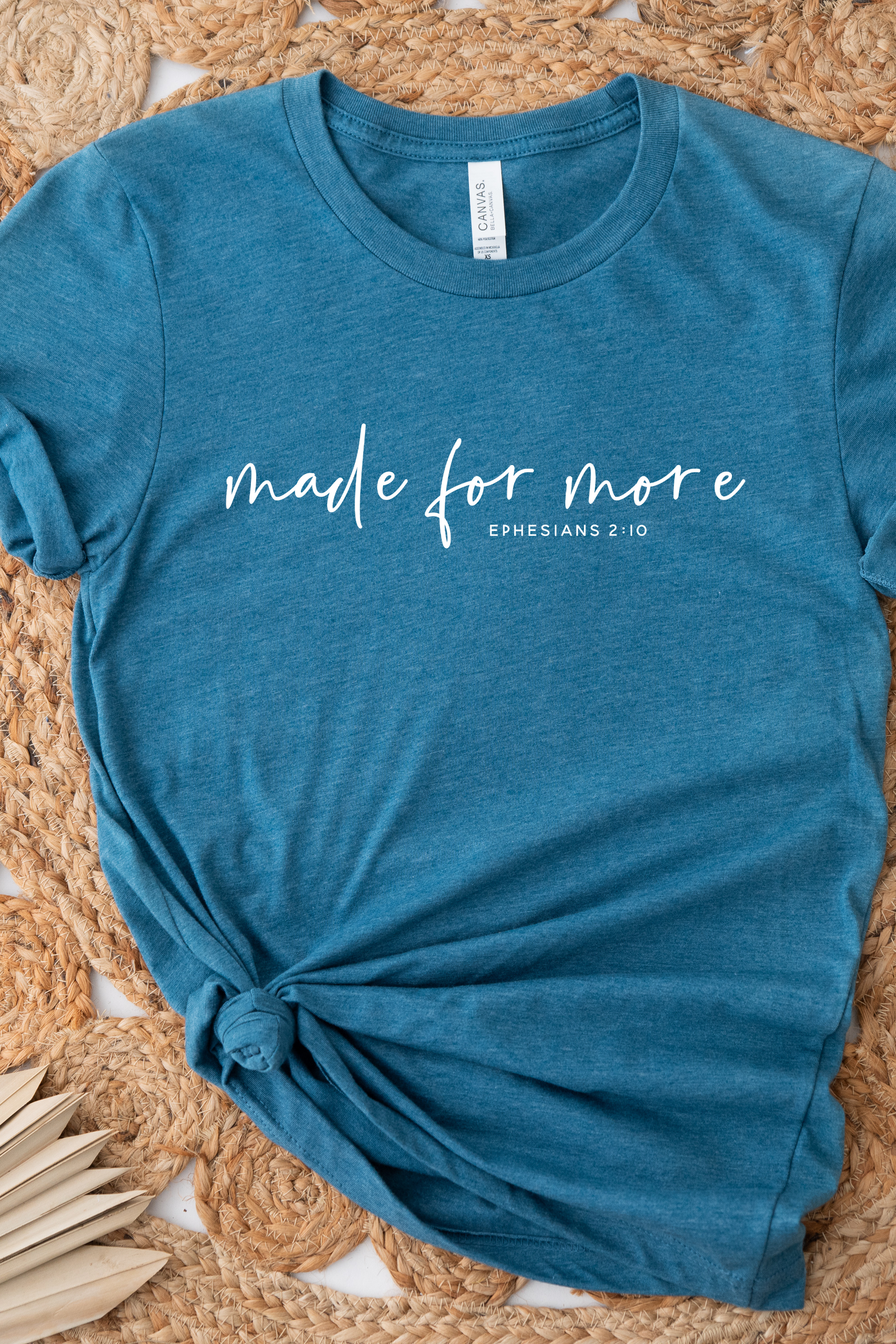 MADE FOR MORE TEE(BELLA CANVAS) - Body By J'ne