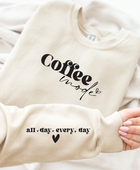 COFFEE MODE SWEATSHIRT - Body By J'ne