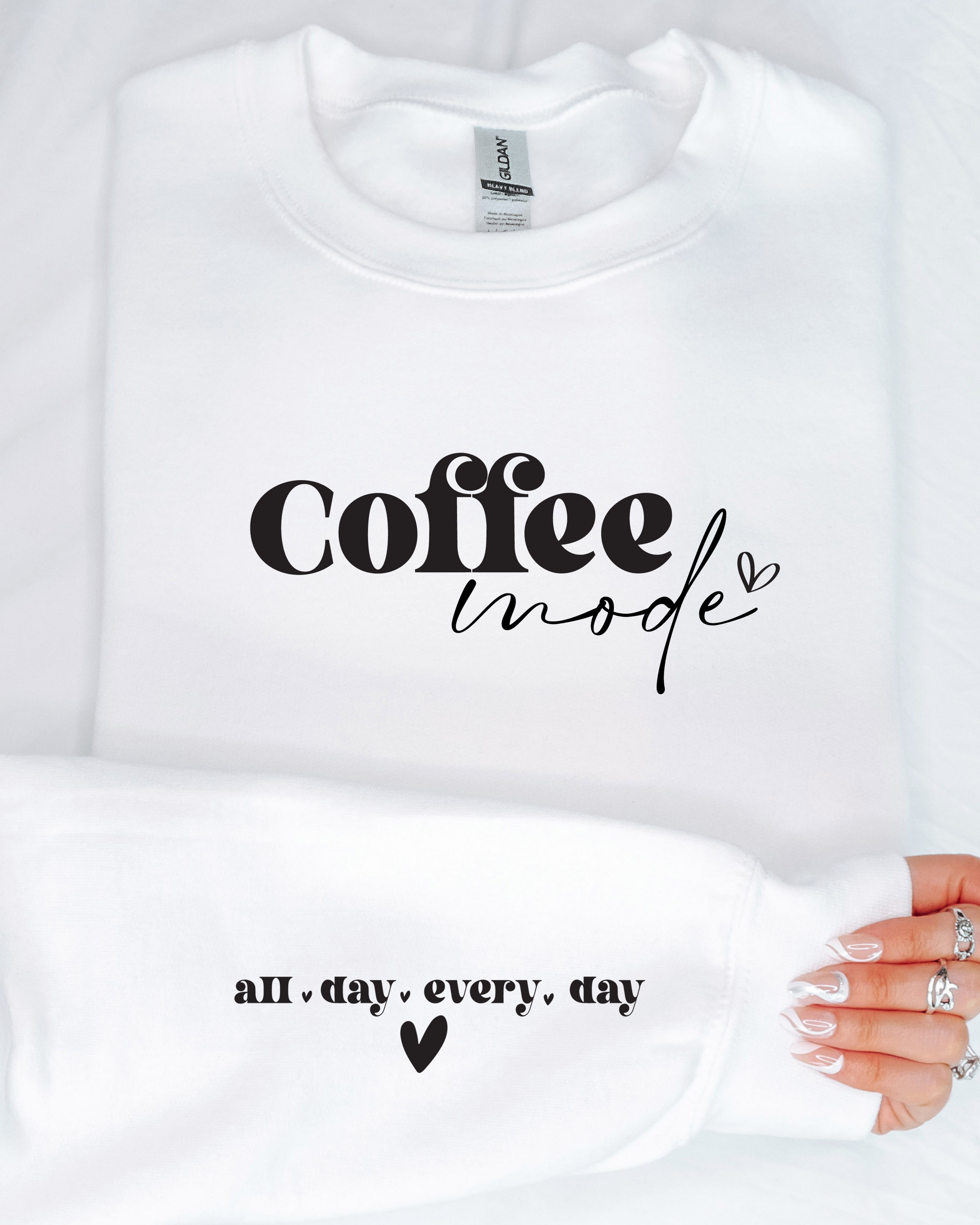 COFFEE MODE SWEATSHIRT - Body By J'ne