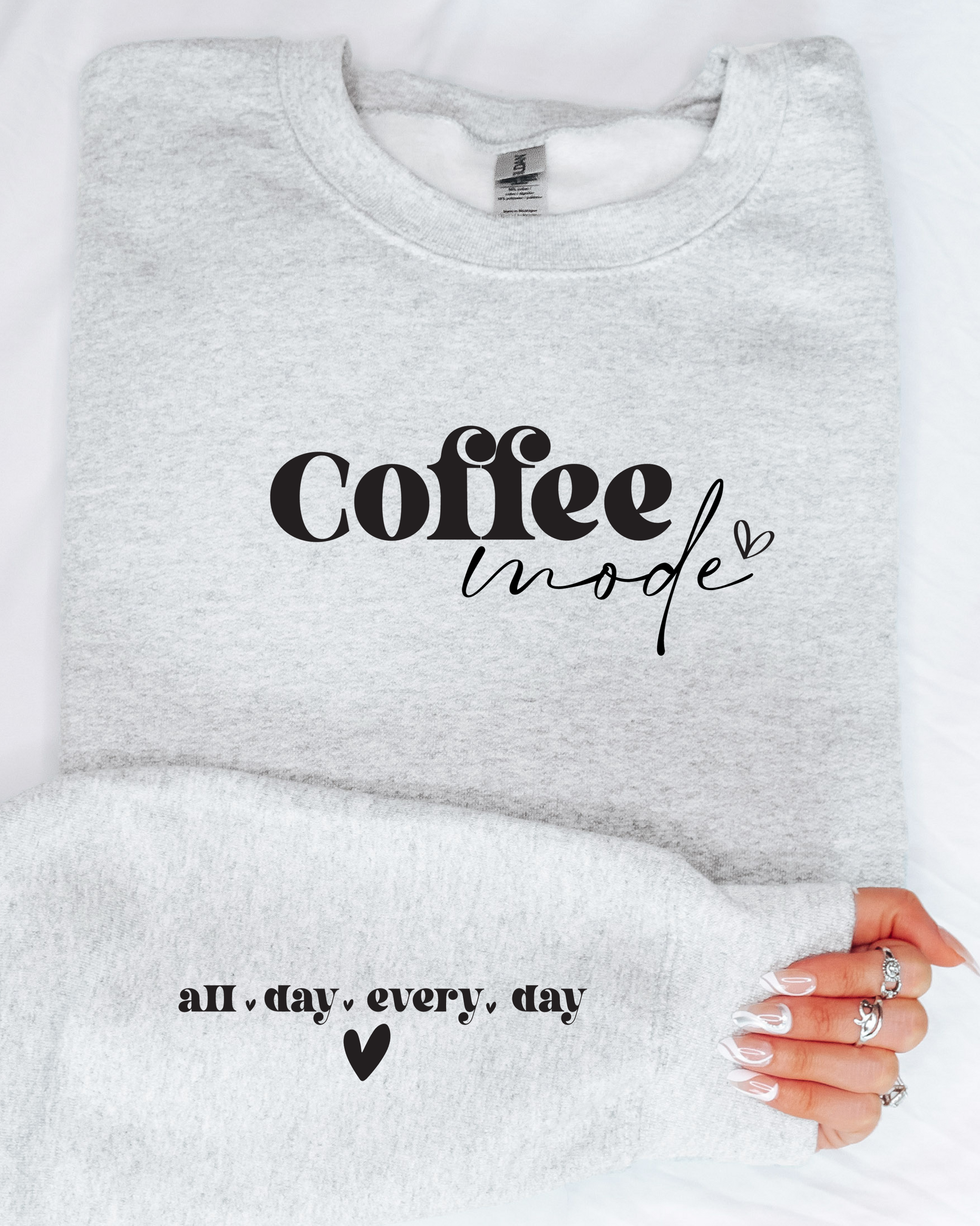 COFFEE MODE SWEATSHIRT - Body By J'ne