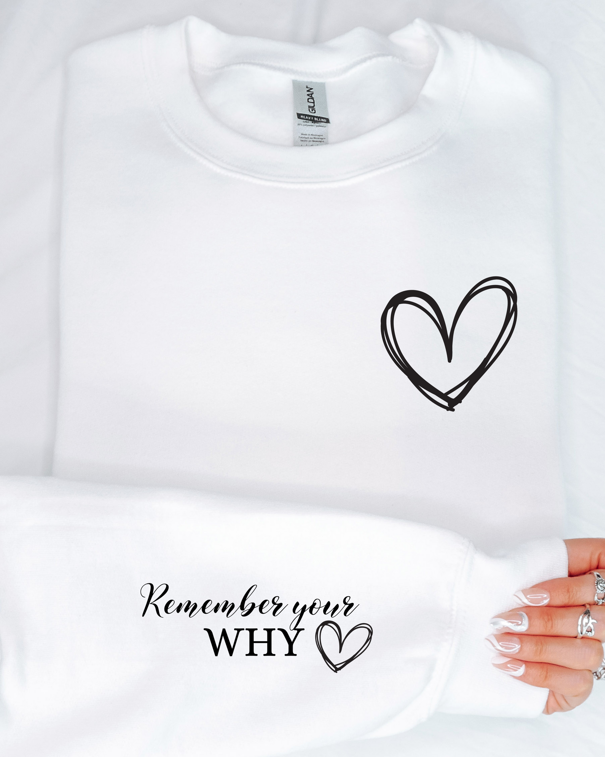 REMEMBER YOUR WHY SWEATSHIRT - Body By J'ne