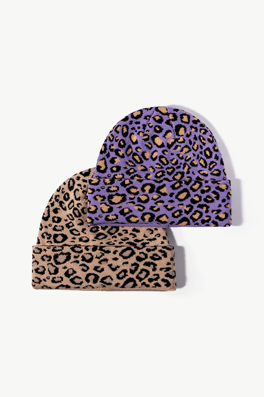 Leopard Pattern Cuffed Beanie - Body By J'ne