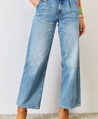 High Waist Wide Leg Jeans - Body By J'ne