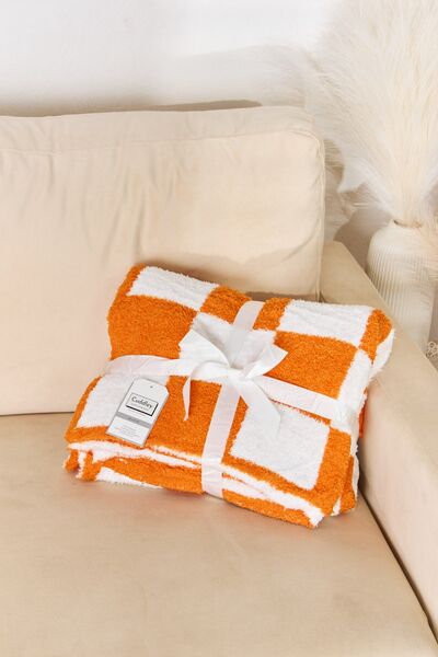 Cuddley Checkered Decorative Throw Blanket - Body By J'ne