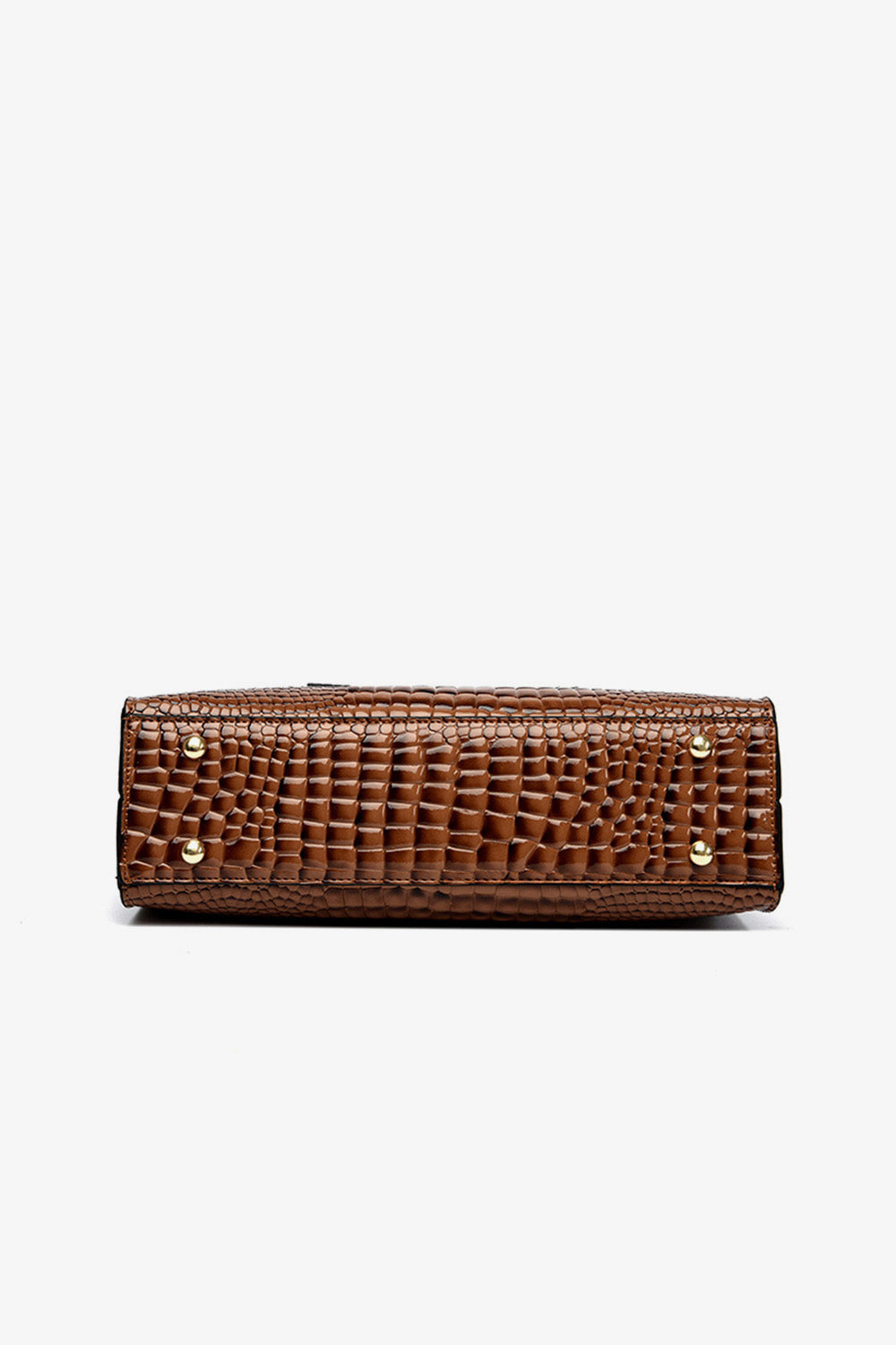 Textured PU Leather Handbag - Body By J'ne