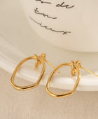 18K Gold-Plated Dangle Earrings - Body By J'ne