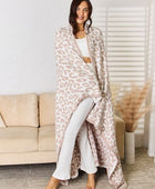 Cuddley Leopard Decorative Throw Blanket - Body By J'ne