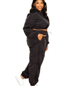 Active Zip Up Set With Cord Lock Detail - Body By J'ne