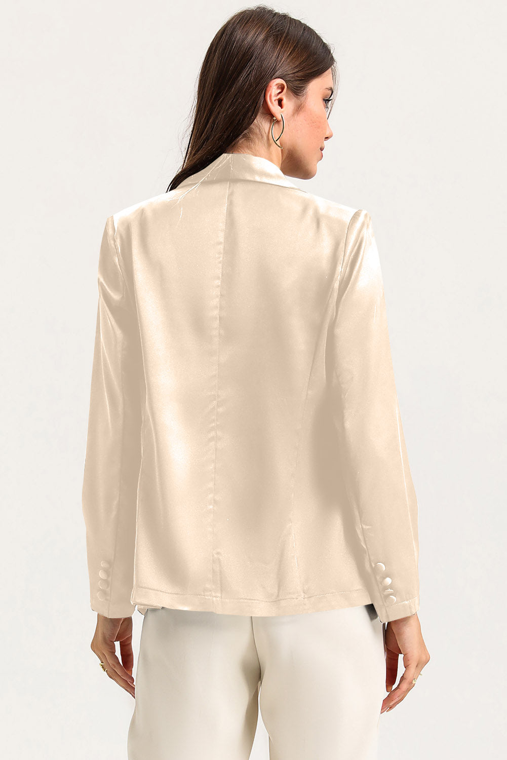 Long Sleeve Shawl Collar Blazer - Body By J'ne