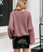Round Neck Long Sleeve Sweater - Body By J'ne