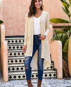 V-Neck Long Sleeve Cardigan with Pocket - Body By J'ne