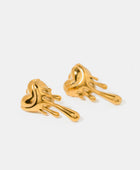 Heart Shape 18K gold-plated Earrings - Body By J'ne