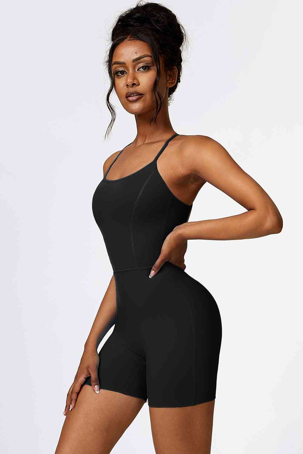 Halter Neck Sports Romper - Body By J'ne