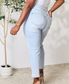 Utopia Full Size High Waist Straight Jeans - Body By J'ne