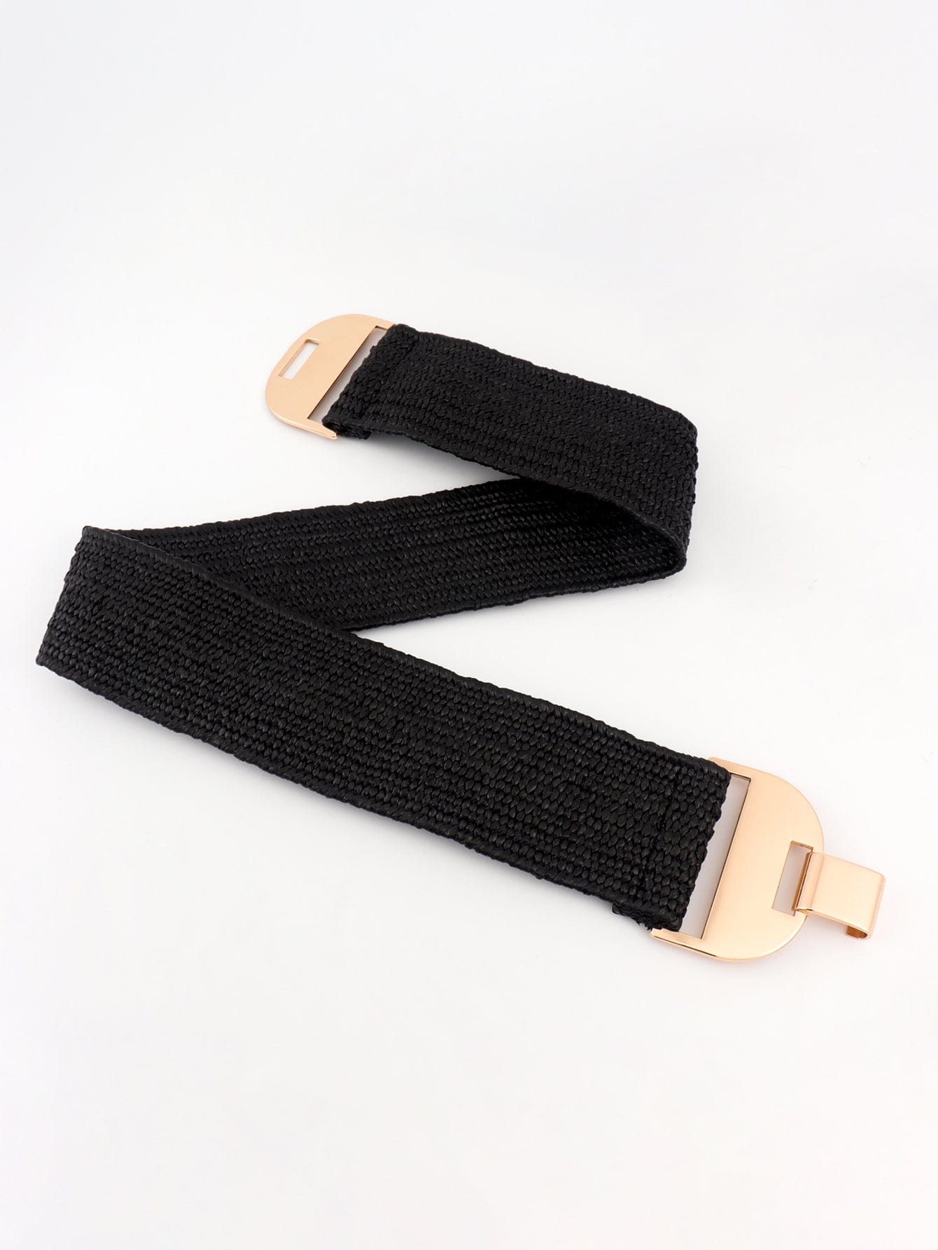 Alloy Buckle Elastic Belt - Body By J'ne