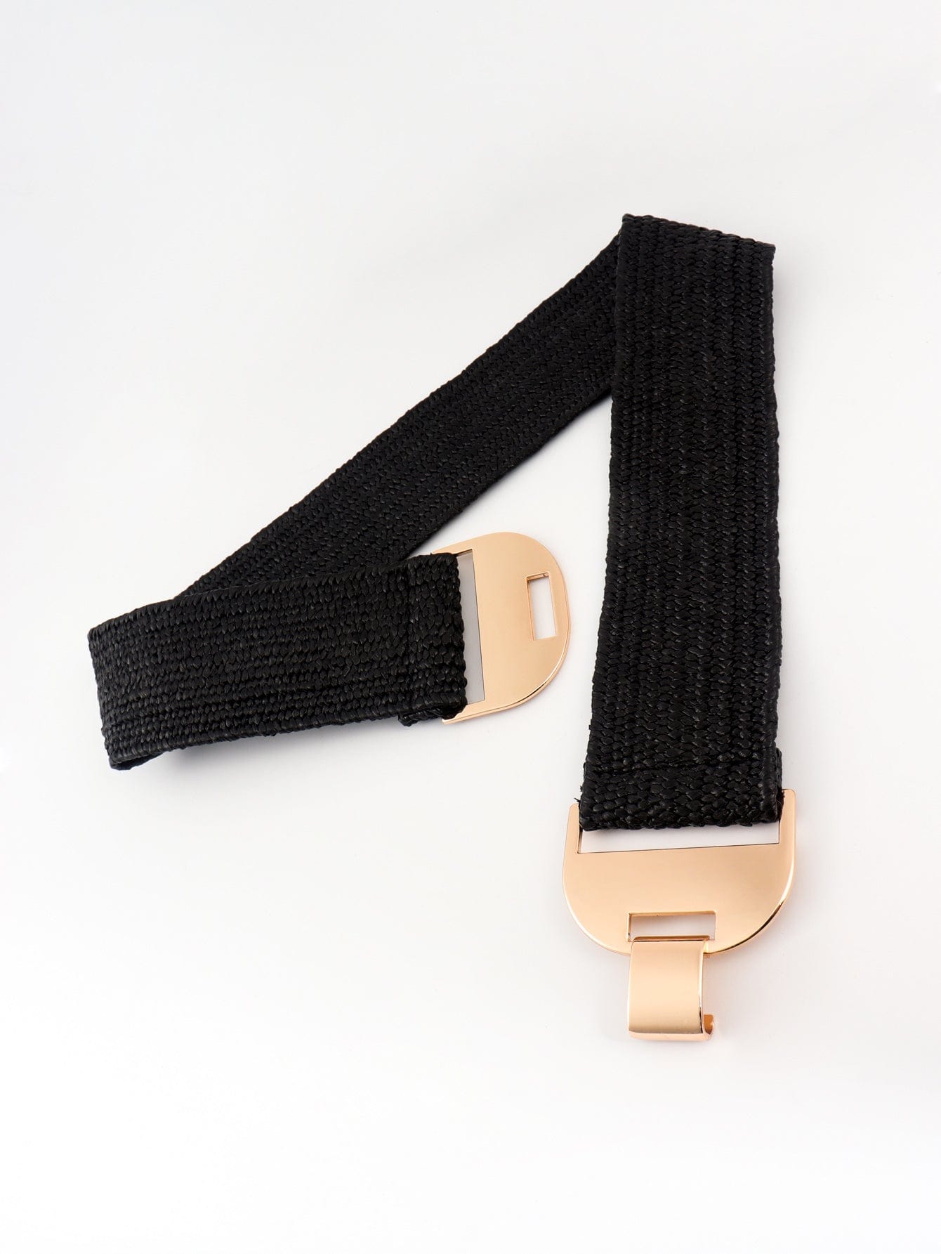 Alloy Buckle Elastic Belt - Body By J'ne