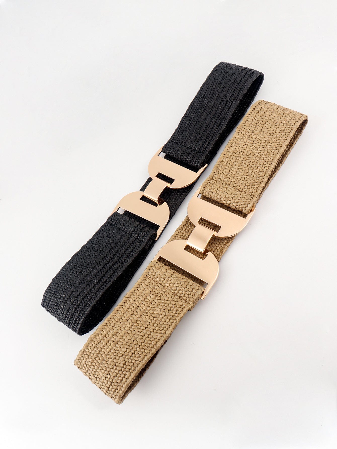 Alloy Buckle Elastic Belt - Body By J'ne