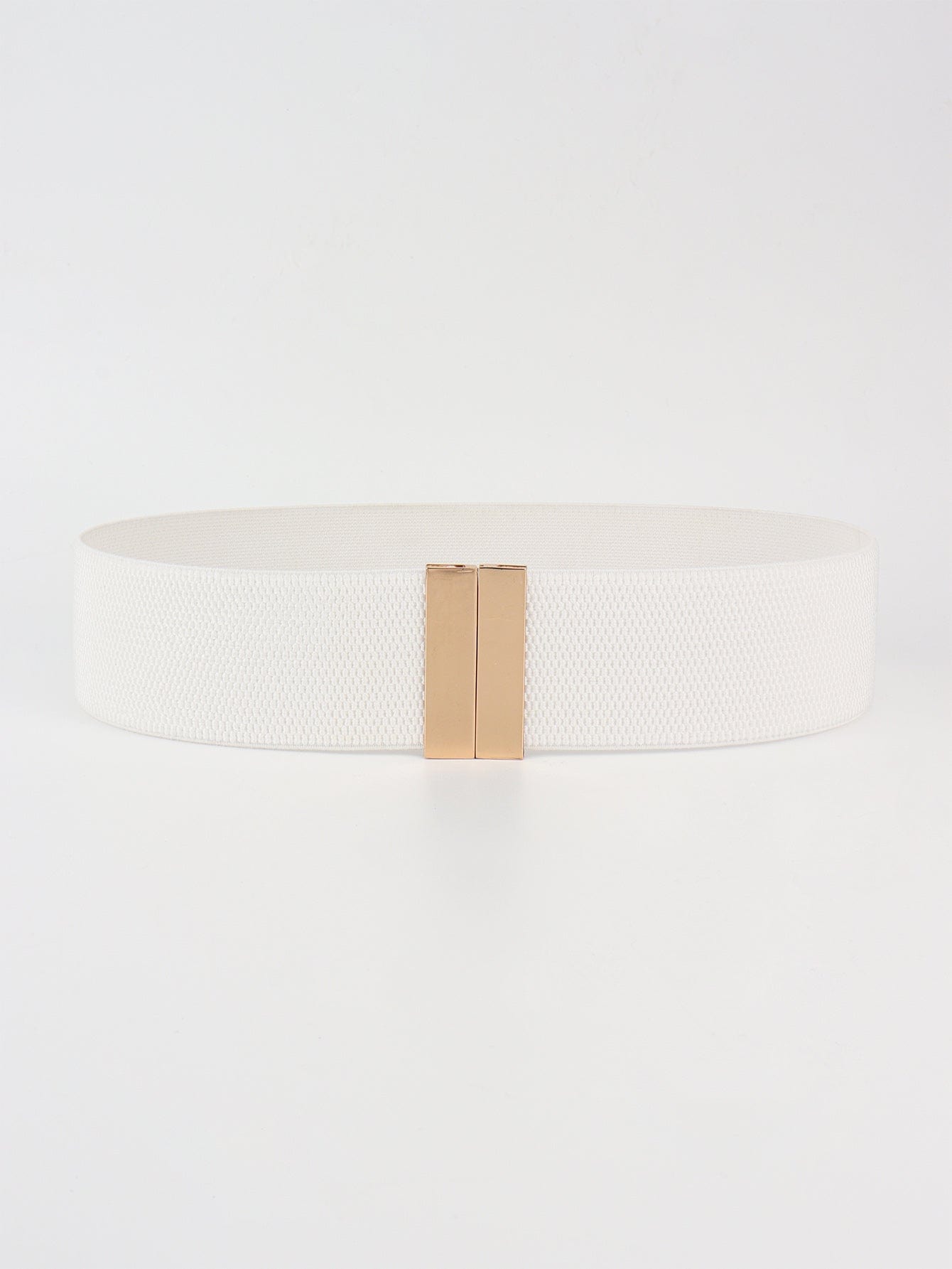 Alloy Buckle Elastic Belt - Body By J'ne