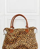 Animal Print Brushed Weekender Bag - Body By J'ne