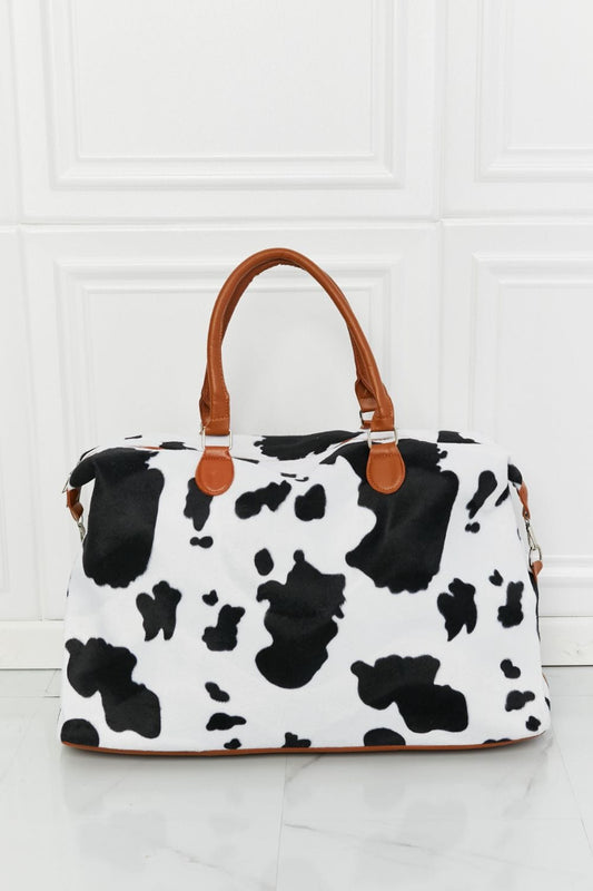 Animal Print Plush Weekender Bag - Body By J'ne