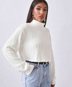 Turtleneck Long Sleeve Top - Body By J'ne