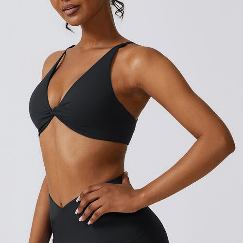 Spaghetti Strap Sport Bra - Body By J'ne