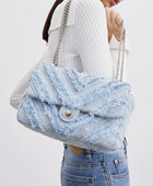 Denim Chain Bag - Body By J'ne