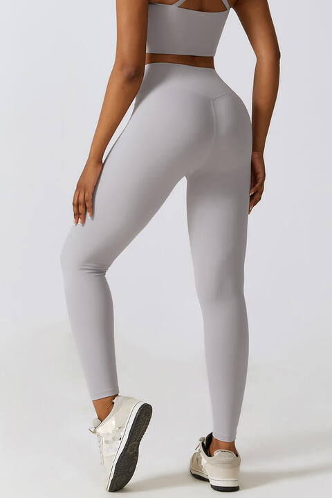 V-Waistband Sports Leggings - Body By J'ne