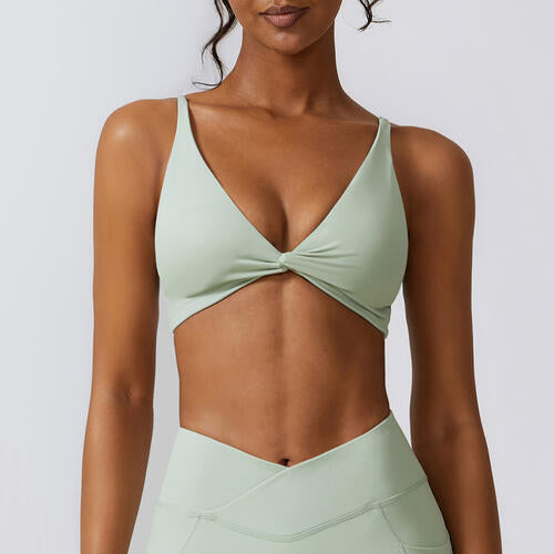 Spaghetti Strap Sport Bra - Body By J'ne