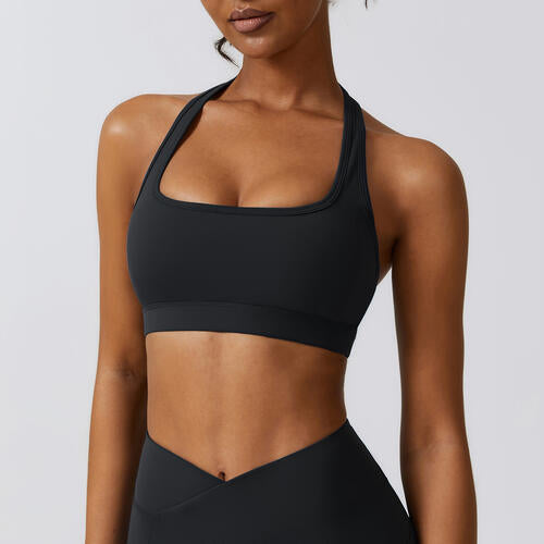 Halter Neck Sport Bra - Body By J'ne