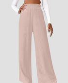 Ribbed High Waist Pants - Body By J'ne