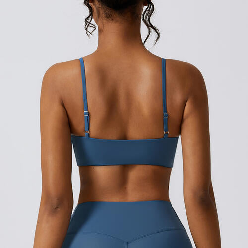 Spaghetti Strap Sport Bra - Body By J'ne