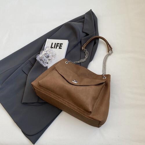 PU Leather Shoulder Bag - Body By J'ne