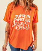 PUMPKIN SPICE & JESUS CHRIST T-Shirt - Body By J'ne