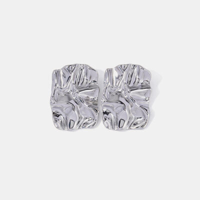 Geometric Stainless Steel Gold-Plated Earrings - Body By J'ne